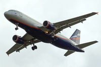 VP-BID @ EGLL - Airbus A320-214 [5421] (Aeroflot Russian Airlines) Home~G 11/05/2013. On approach 27R. - by Ray Barber