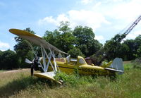 N9929M - in the weeds on Cash Bayou - by Don Enlow
