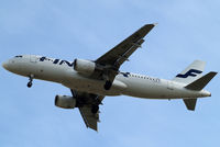 OH-LXM @ EGLL - Airbus A320-214 [2154] (Finnair) Home~G 12/05/2013. On approach 27R. - by Ray Barber
