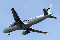 OH-LXM @ EGLL - Airbus A320-214 [2154] (Finnair) Home~G 12/05/2013. On approach 27R. - by Ray Barber