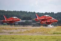 XX264 @ EGHH - Departing to display - by John Coates