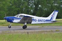 G-BNTD @ EGSV - Departing from Old Buckenham. - by Graham Reeve