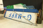 G-MWFF @ EGCW - stored in a hangar at Welshpool - by Chris Hall