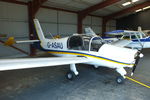 G-ASAU @ EGCW - Welshpool resident - by Chris Hall