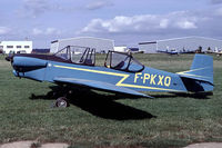 F-PKXQ @ LFPX - Druine D.5C Turbi [60] Chavenay~F 13/09/1980 - by Ray Barber
