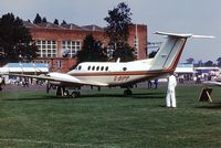 G-BIPP @ EGTC - Beech 200 Super King Air [BB-878] Cranfield~G 03/09/1981. From a slide. - by Ray Barber