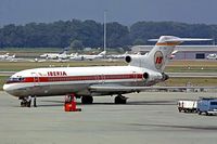 EC-CAJ @ LSGG - Boeing 727-256 [20593] (Iberia) Geneva~HB 09/09/1981. From a slide. - by Ray Barber