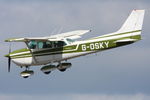 G-OSKY @ X3BR - visitor at the Cold War Jets Open Day 2014 - by Chris Hall
