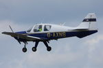 G-AXNS @ X3BR - visitor at the Cold War Jets Open Day 2014 - by Chris Hall