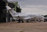 M-ALUN @ EGHH - At Jetworks - by John Coates