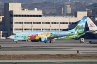 N560AS @ KLAX - Alaska Airlines 737-800 Spirit of the Airlines.