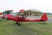 G-BSFV @ EBAW - Stampe Fly Inn, Antwerp Airport. - by Raymond De Clercq