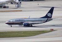 XA-HAM @ MIA - Aeromexico 737-700 - by Florida Metal