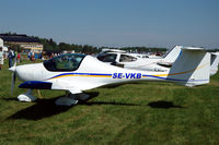SE-VKB @ ESOW - Zephyr 2000C ultra-light airplane parked at Västerås Hässlö airport, Sweden - by Henk van Capelle