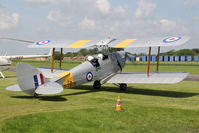 G-ANON @ EGBR - De Havilland DH-82A Tiger Moth II at The Real Aeroplane Club's Biplane and Open Cockpit Fly-In, Breighton Airfield, June 1st 2014. - by Malcolm Clarke