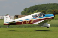 G-AYUT @ EGBR - SAN Jodel DR-1050 Ambassadeur at The Real Aeroplane Club's Biplane and Open Cockpit Fly-In, Breighton Airfield, June 1st 2014. - by Malcolm Clarke