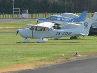 ZK-CDW @ NZAR - on grass at Ardmore - new to me - by magnaman