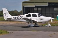 N583CD @ EGHH - Departing - by John Coates