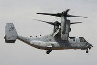 167915 @ LMML - Bell-Boeing V22 Osprey 167915/EG-13 of VMM263 United States Marine Corps coming in to land in Malta with very sick illegal emigrants on board. - by Raymond Zammit