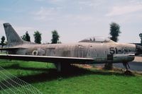 MM55-4858 - MM55-4858 (c/n 221-98) on display in Parco Ditellandia, Castel Volturno, Italy, with tail of MM55-4869 (c/n 221-109). - by J-F GUEGUIN