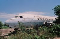 MM61900 - Remains of DC-6 MM61900 's fuselage (Parco Ditellandia, Castel Volturno, Italy). - by J-F GUEGUIN