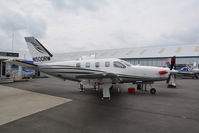 N500RW @ EGBK - N500RW  TBM-850 at Aero Expo Sywell 31.5.14 - by GTF4J2M