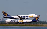 N475MC @ KJFK - RWY 4R, while N854GT waiting to depart from 4L
ATLAS on ATLAS....