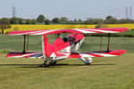 G-TSOL @ X5FB - EAA Acro Sport 1, Fishburn Airfield UK, May 17th 2014. - by Malcolm Clarke