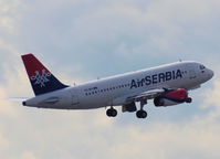 YU-APA @ AMS - Take off from runway L18 of Schiphol Airport - by Willem Göebel