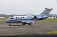 G-SFCJ @ EGHH - At CSE - by John Coates