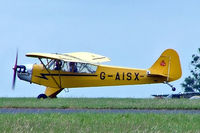 G-AISX @ EGBP - Piper L-4H Grasshopper [11663] Kemble~G 01/07/2005 - by Ray Barber