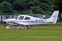 G-CDLY @ EGBP - Cirrus Design SR-20G2 [1519] Kemble~G 02/07/2005 - by Ray Barber