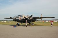 N747AF @ LAL - 1944 North American B-25J Mitchell, N747AF, at 2014 Sun n Fun, Lakeland Linder Regional Airport, Lakeland, FL - by scotch-canadian