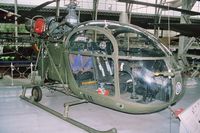 A11 - Alouette II (OT-AAG) preserved in belgian Musée Royal de l'Armée. - by J-F GUEGUIN