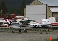 C-GFGS @ CYXY - Tied down at Whitehorse, Yukon. - by Murray Lundberg