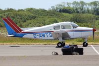 G-AWTS @ EGFH - Visiting Musketeer Sport III, previously registered OO-BGN, seen at EGFH. - by Derek Flewin