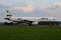 SX-DGL @ LOWG - Aegean A320-200 @GRZ - by Stefan Mager