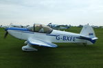G-BXFE @ EGBK - at AeroExpo 2014 - by Chris Hall