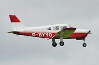 G-BYYO @ EGSH - About to land. - by Graham Reeve