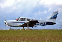 G-BURT @ EGBP - Piper PA-28-161 Cherokee Warrior II [28-7716105] Kemble~G 18/08/2006 - by Ray Barber