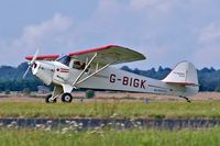 G-BIGK @ EGBP - Taylorcraft BC-12D [8302] Kemble~G 18/08/2006 - by Ray Barber