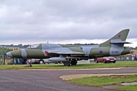 XL586 @ EGBP - Hawker Hunter T.7 [41H/693736] (Delta Jets) Kemble~G 20/08/2006 - by Ray Barber