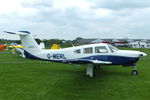 G-MERL @ EGBK - at AeroExpo 2014 - by Chris Hall
