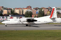 OO-VLJ @ ESSB - Lining up runway 30.