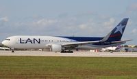 CC-CXG @ MIA - LAN 767-300 - by Florida Metal