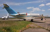 N523LM @ EGHH - At CSE just re-reg'd from M-ELOW - by John Coates