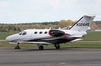 N324HS @ EGHH - At CSE - by John Coates
