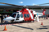 SE-JRK @ ESDF - AgustaWestland AW139 search and rescue helicopter at Ronneby Air Base, Sweden - by Henk van Capelle