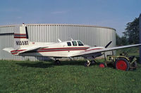 N555BT @ EDML - Beech D50E Twin Bonanza [DH-318] Landshut~D 09/09/1993 - by Ray Barber