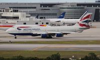 G-BNLV @ MIA - British 747-400 - by Florida Metal